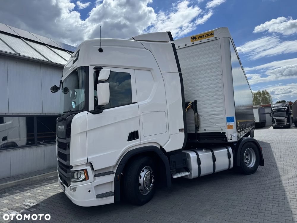 Scania ZESTAW STANDARD SCANIA R450 + WIELTON FIRANKA - SUPER STAN - 18