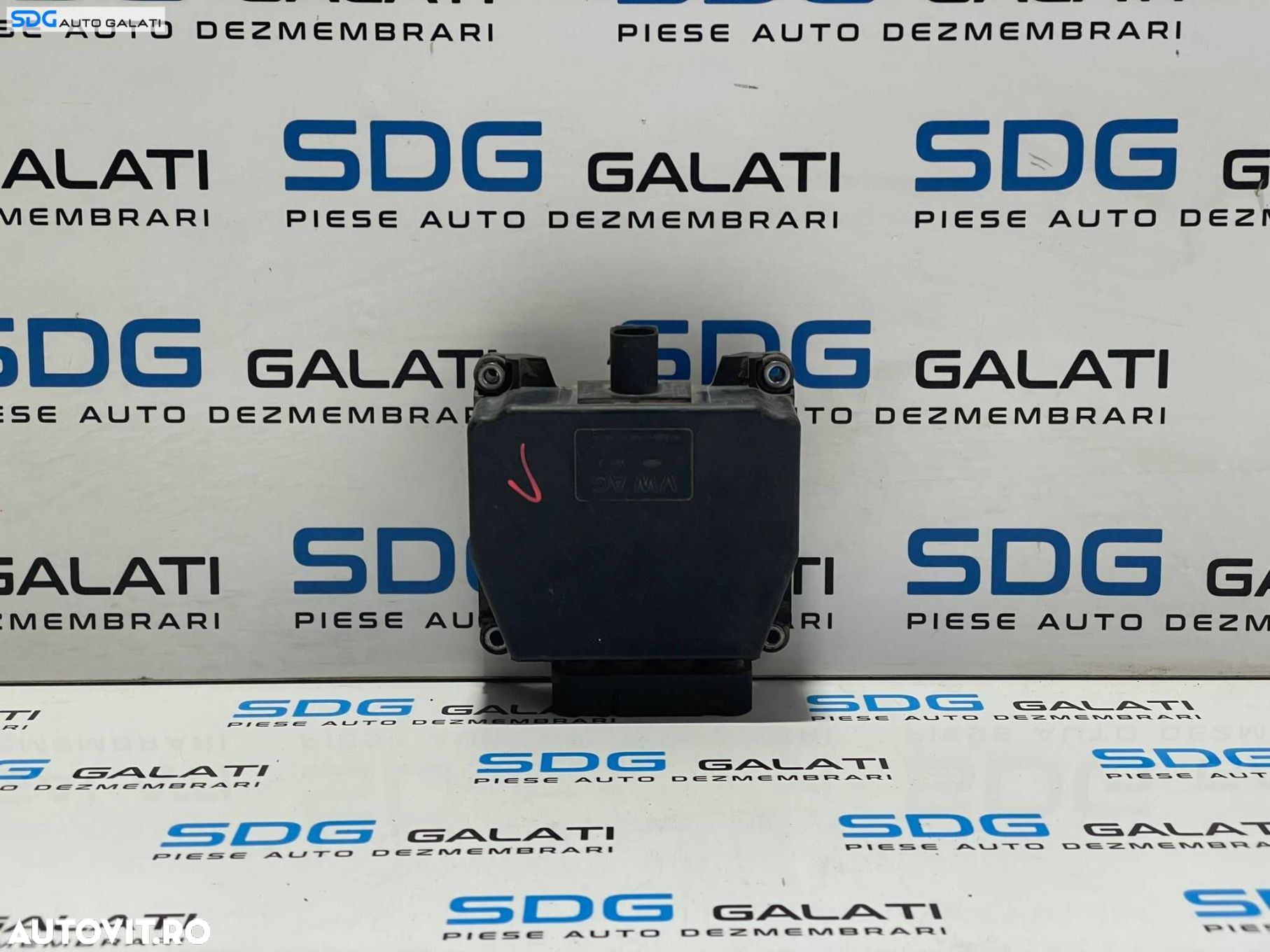 Unitate Modul Calculator Control Bloc Valve Vacuum Solenoid Seat Cordoba 2002 - 2008 Cod 6Q0906625A [L2537] - 1