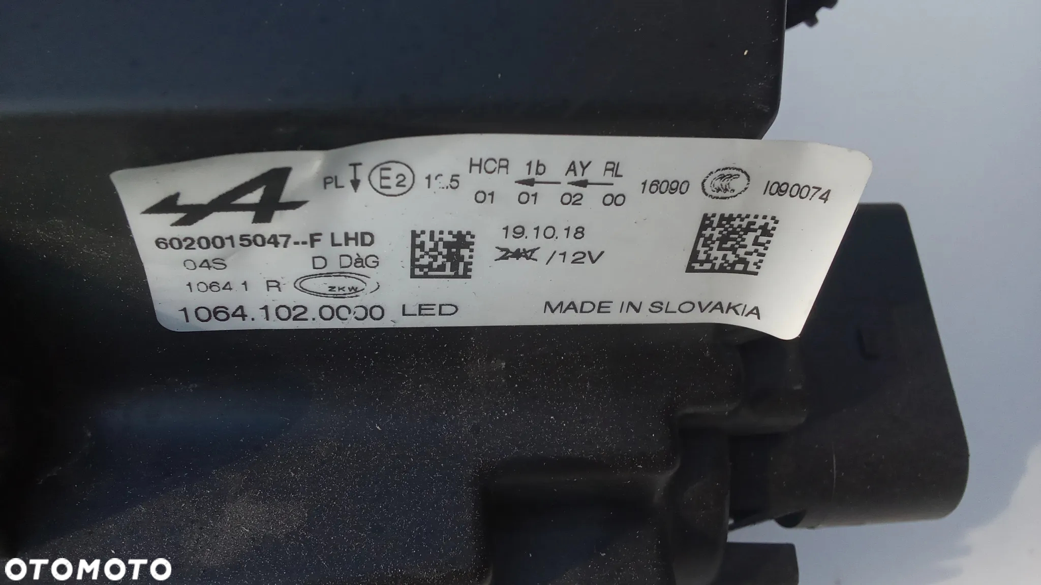 Lampa prawa Full LED Alpine A110 Europa - 3