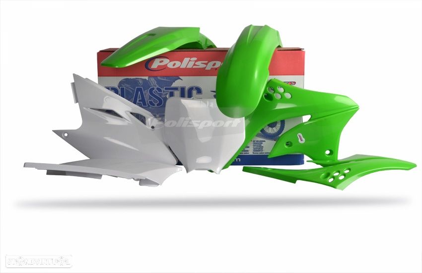 kit plasticos polisport kawasaki kx 450f 09 - 1