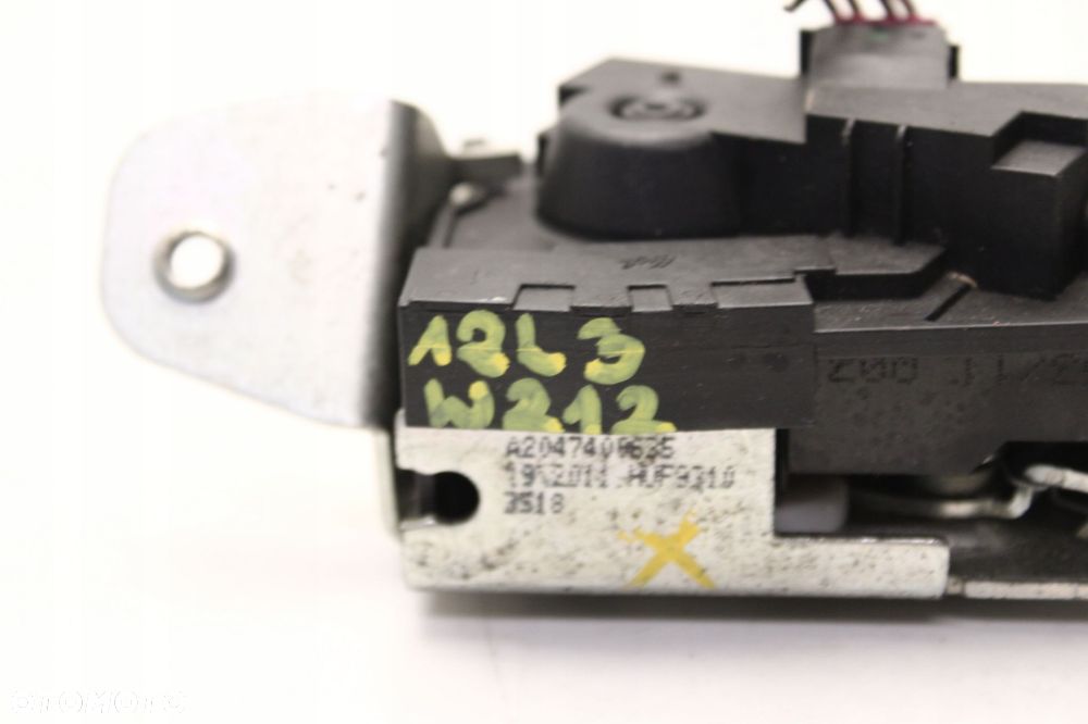 mercedes w212 09r- zamek klapy bagażnika tył tylny kombi  a2047400635 - 6