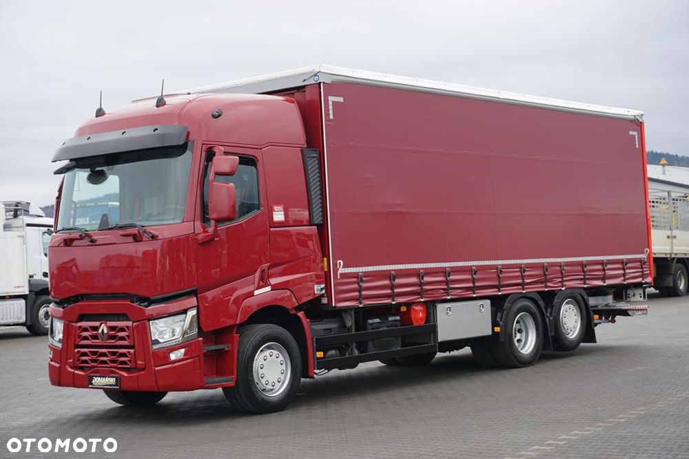 Renault T 380 / ACC / E 6 / FIRANKA + WINDA / 20 PALET / DŁ. 8,2 M / OŚ SKRĘTNA - 2