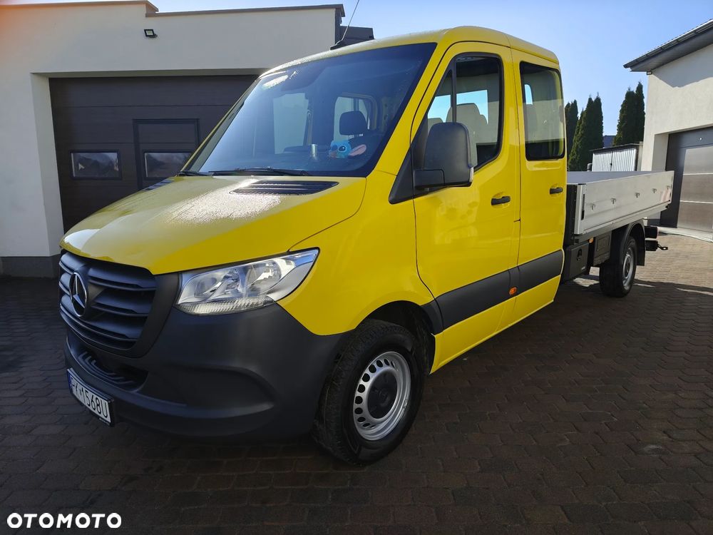 Mercedes-Benz SPRINTER 317 CDI 170KM MAXI LONG DOKA 6OSOBOWA SKRZYNIA KAMERA KLIMATRONIC NAVI COMMAND INTERNET HAK 3500 TEMPOMAT RADAR fotele KOMFORTY podgrzewane - 5