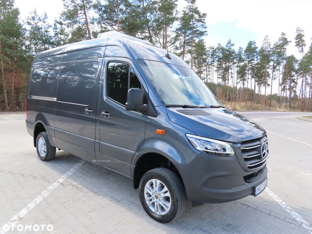 Mercedes-Benz Sprinter 319 CDI V6 3.0 CDI 190 KM Automat 7G-Tronic 4X4 Chłodnia -30*C Agregat Chłodniczy Rozstaw Osi 3665 mm Ładowność 1067 Kg WZMACNIANY Przebieg 10 Tys Km Jedyny Taki UNIKAT Stan NOWY Jak Z Fabryki POLECAM - 8