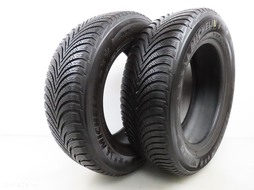 2x 195/65R15 OPONY ZIMOWE Michelin Alpin 5 91t - 1