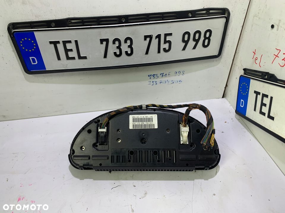 LICZNIK ZEGARY BMW E39 MAŁY WYŚWIETLACZ - 2