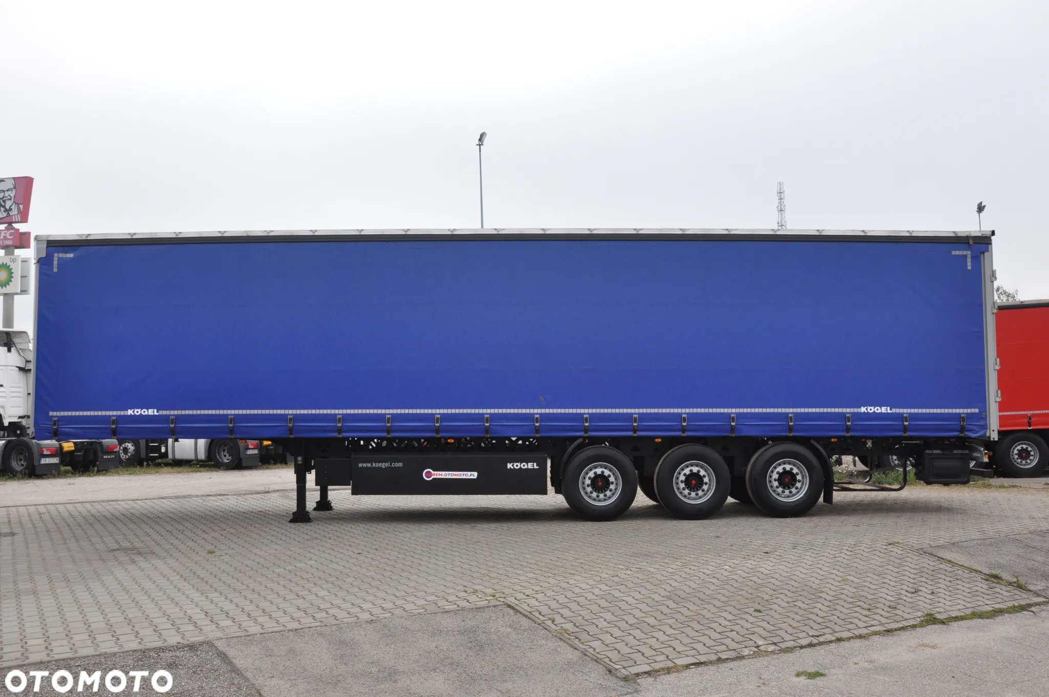 Kögel STANDARD LIGHT 5 720 kg SAF PODNOSZONA OŚ PODNOSZONY DACH KOSZ NA EP - 4