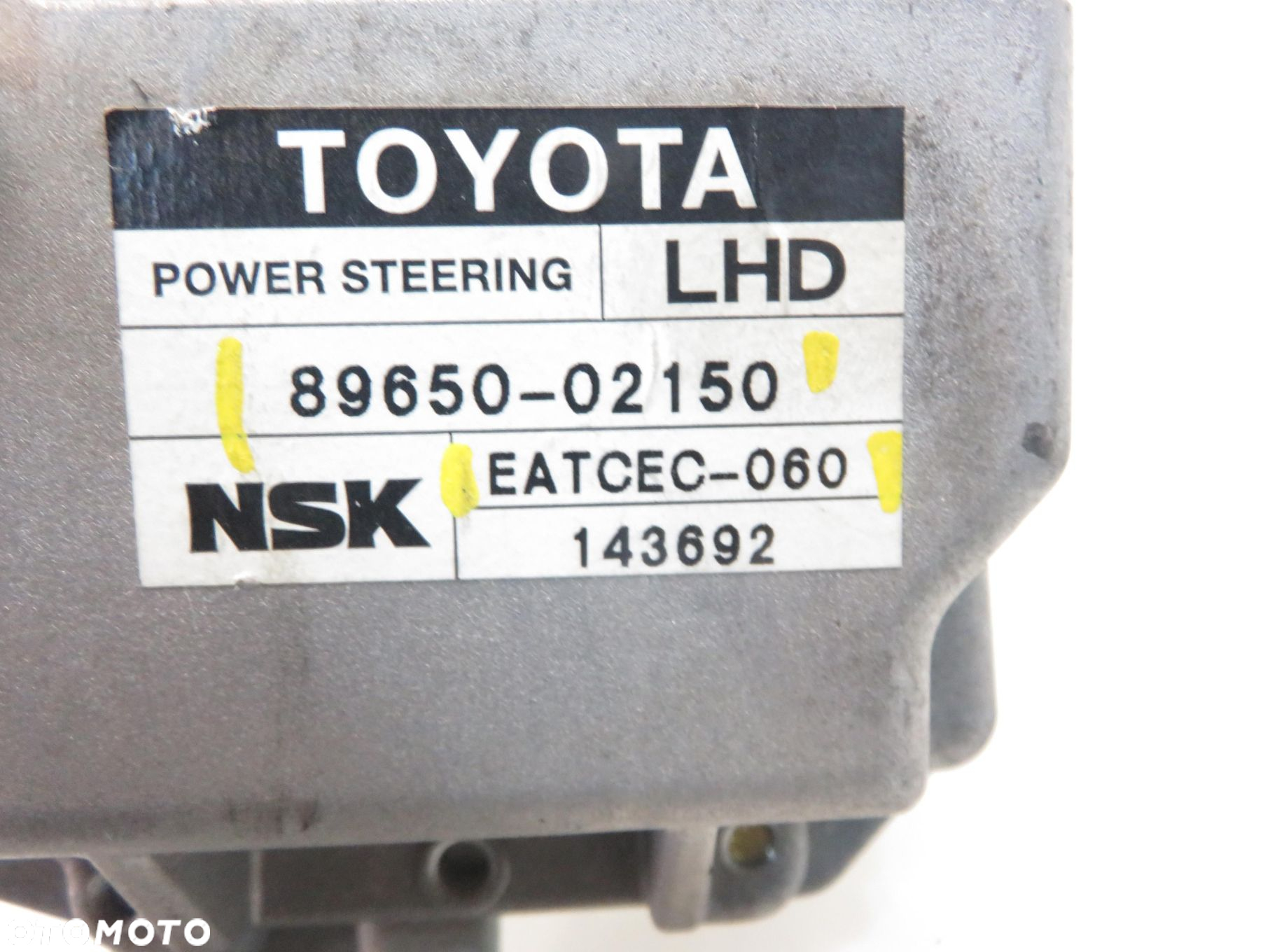 WSPOMAGANIE ELEKTRYCZNE TOYOTA COROLLA E12 4520002221 8965002150 - 3