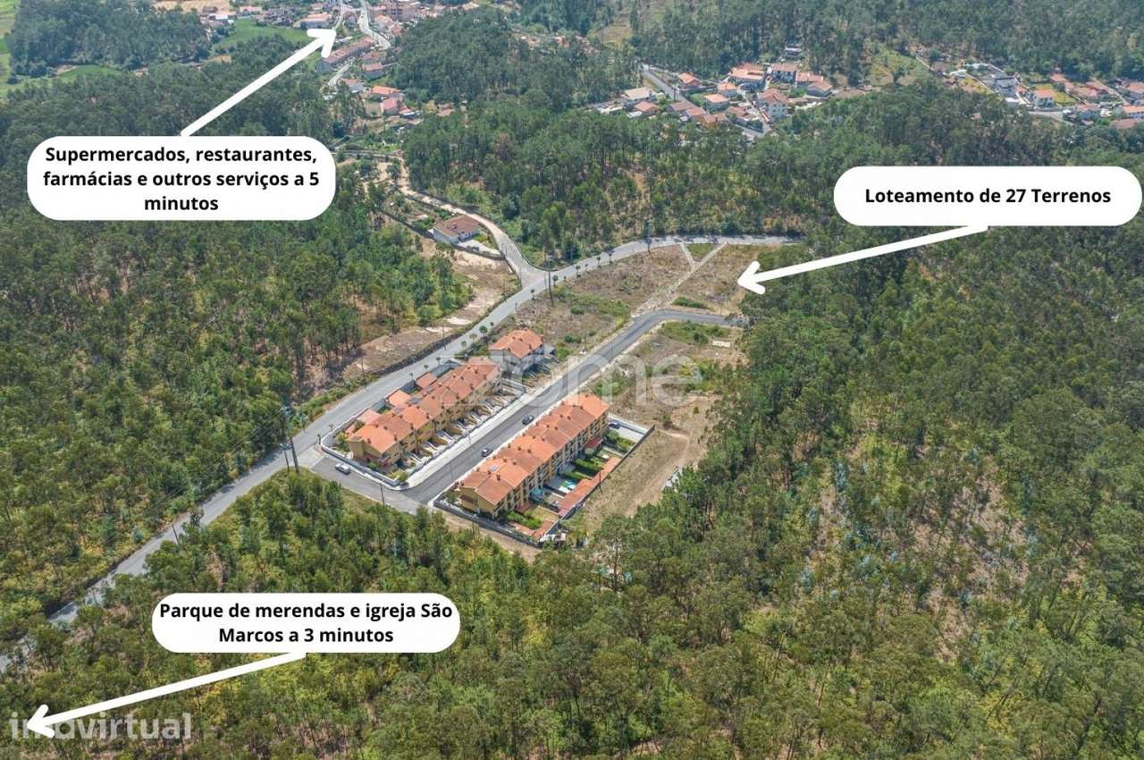 Lote de terreno nº16, em Chão de São Marcos - Lugar de Fajões - Grande imagem: 2/18