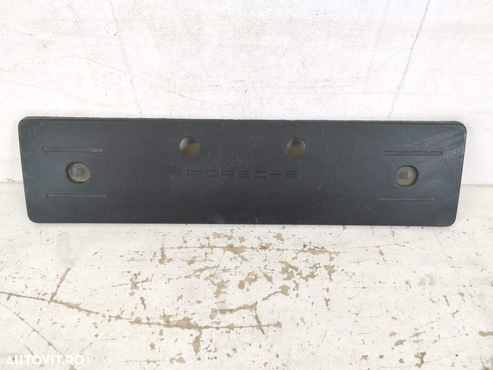 Suport Numar Bara Spate Porsche  Cayenne 3 9Y 2017 2018 2019 2020 2021 - 2