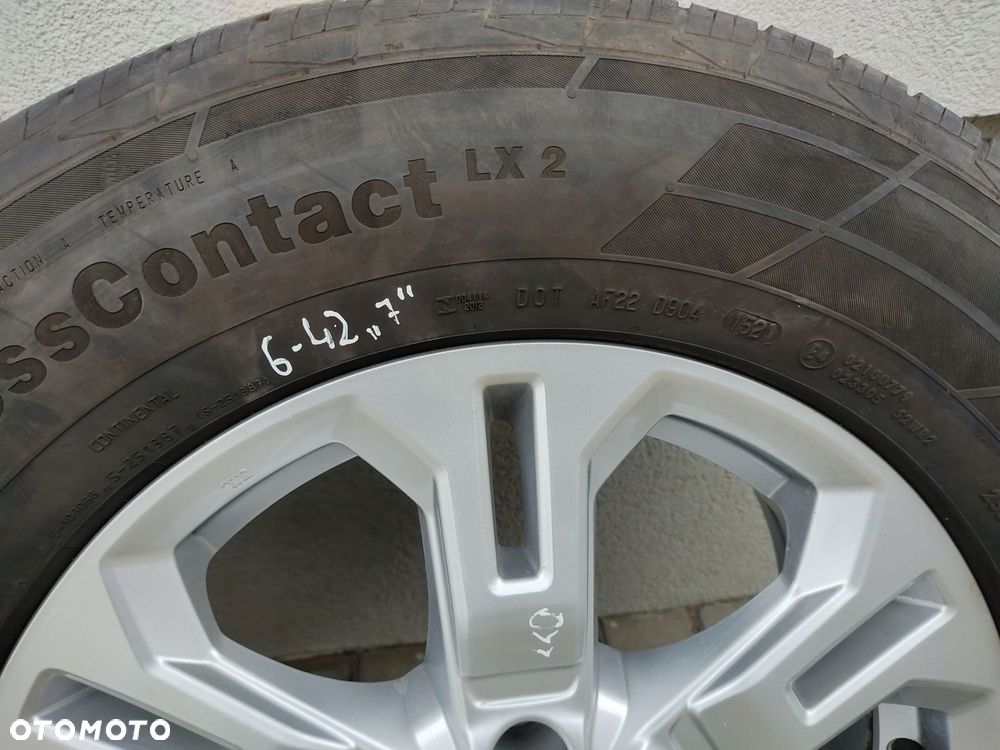 koła opony felgi aluminiowe 17 nissan navara iv d23 np300 6x114.3 et45 7j - 16