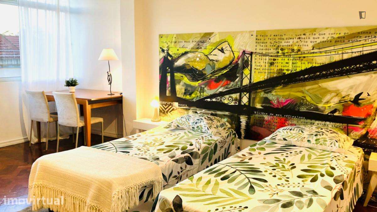 Quarto - localizado em Alvalade Lisbon - Grande imagem: 4/35