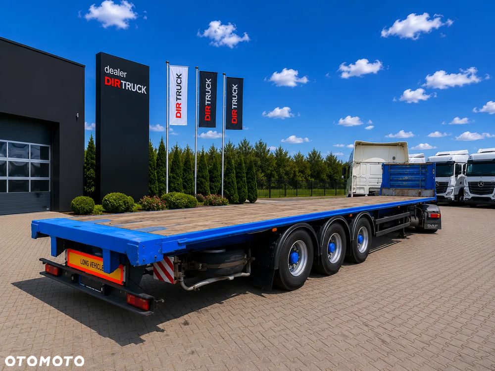 Fruehauf TX 34 Naczepa Ciężarowa PLATFORMA, OSIE SMB, Mocna Podłoga, Hamulce po remoncie ! - 6