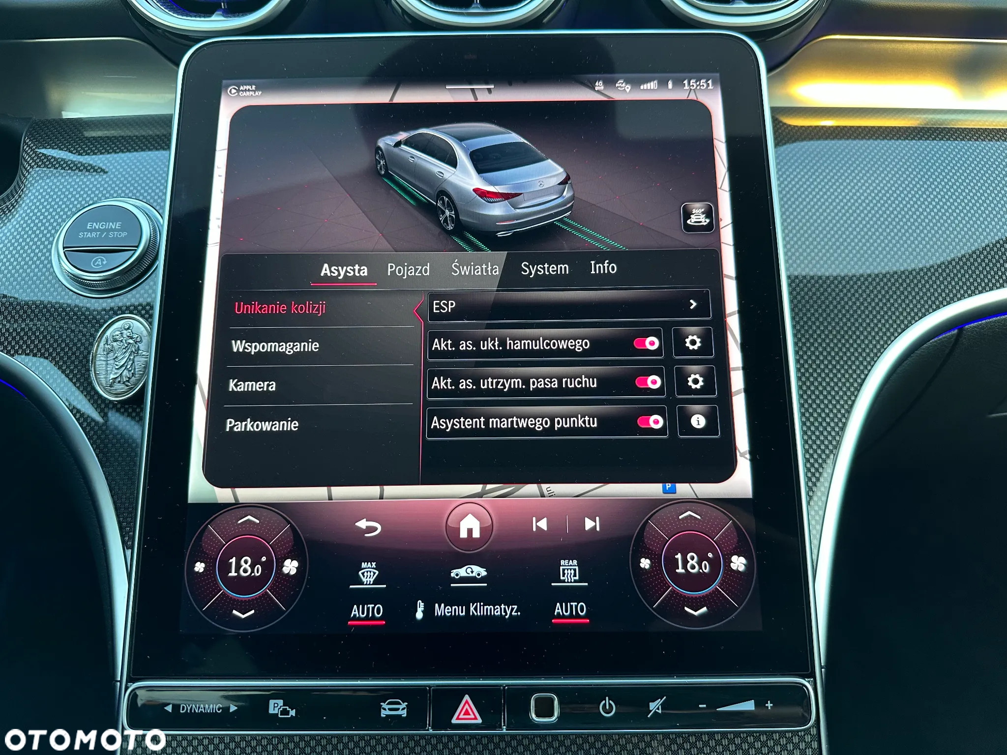 Mercedes-Benz Klasa C 220 d 9G-TRONIC AMG Line - 20