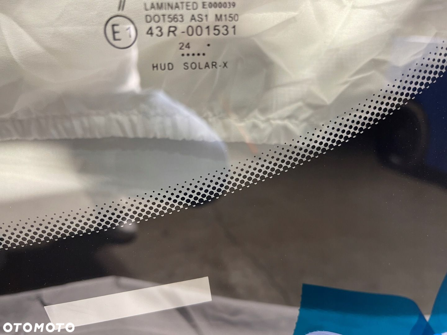 BMW 5 GT F07 SZYBA PRZEDNIA NOWA SENSOR SOLAR HUD 2013-2017 - 3