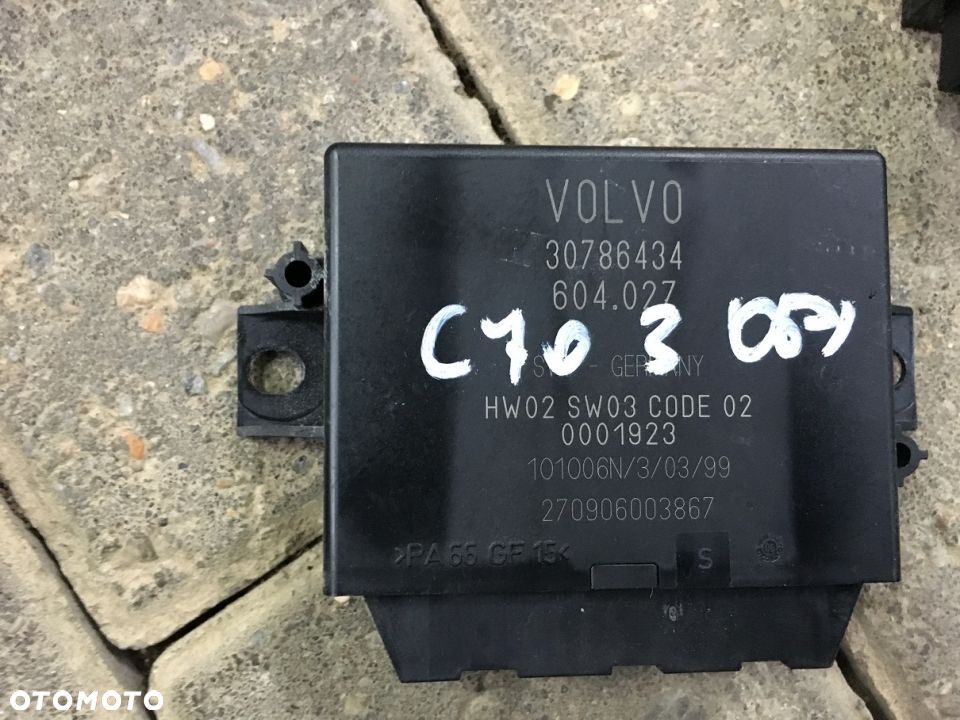 modul pdc parktronic volvo c70 c30 v50 s40 rozne - 1