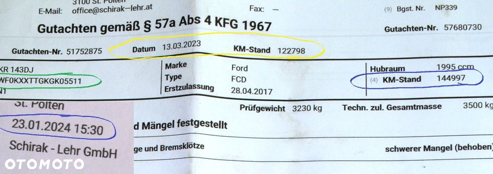 Ford TRANSIT MK8 brygadówka - 35