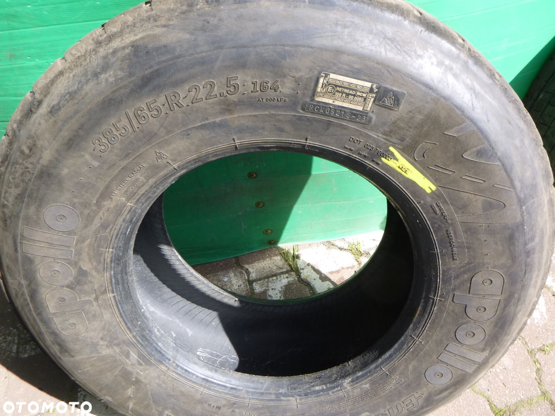 385/65R22,5 Apollo BRIDGESTONE M-TRAILER 001. Opony ciężarowe - 3