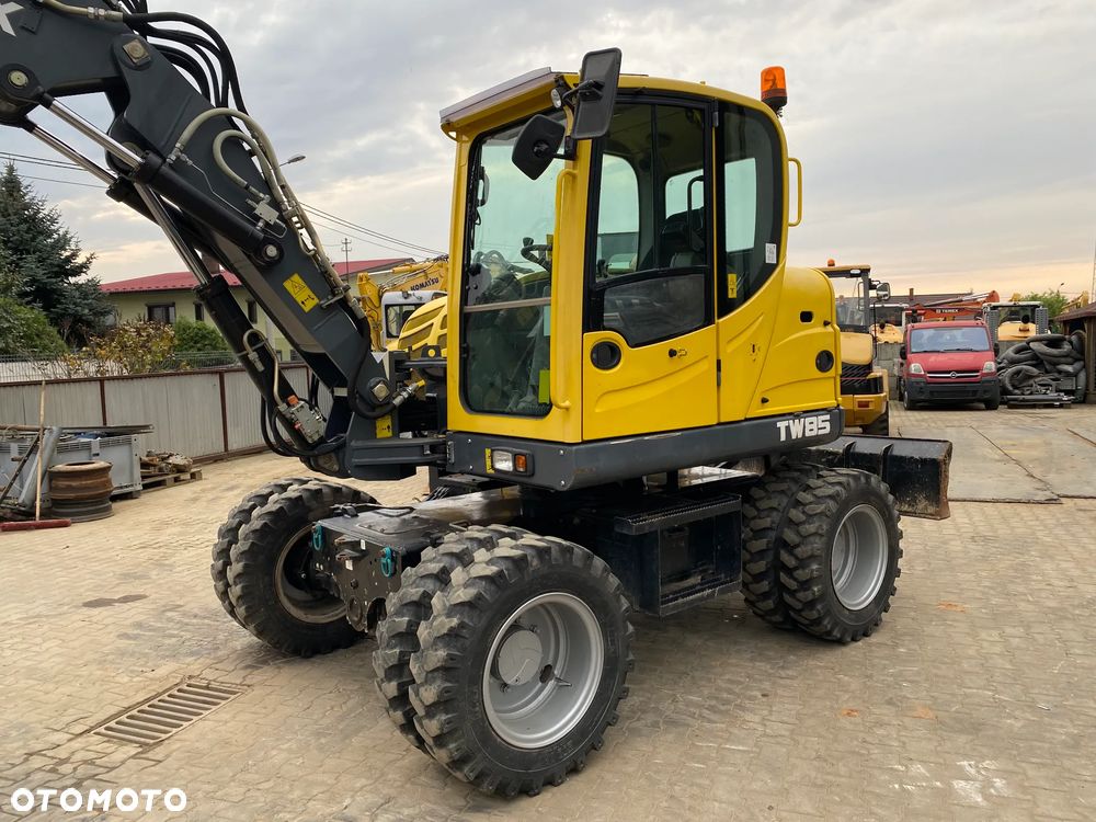 Terex TW85, GŁOWICA POWERTILT, 2 ŁYŻKI, RAMIĘ 3X ŁAMANE, KRÓTKI TYŁ, Z NIEMIEC, SUPER STAN, - 29