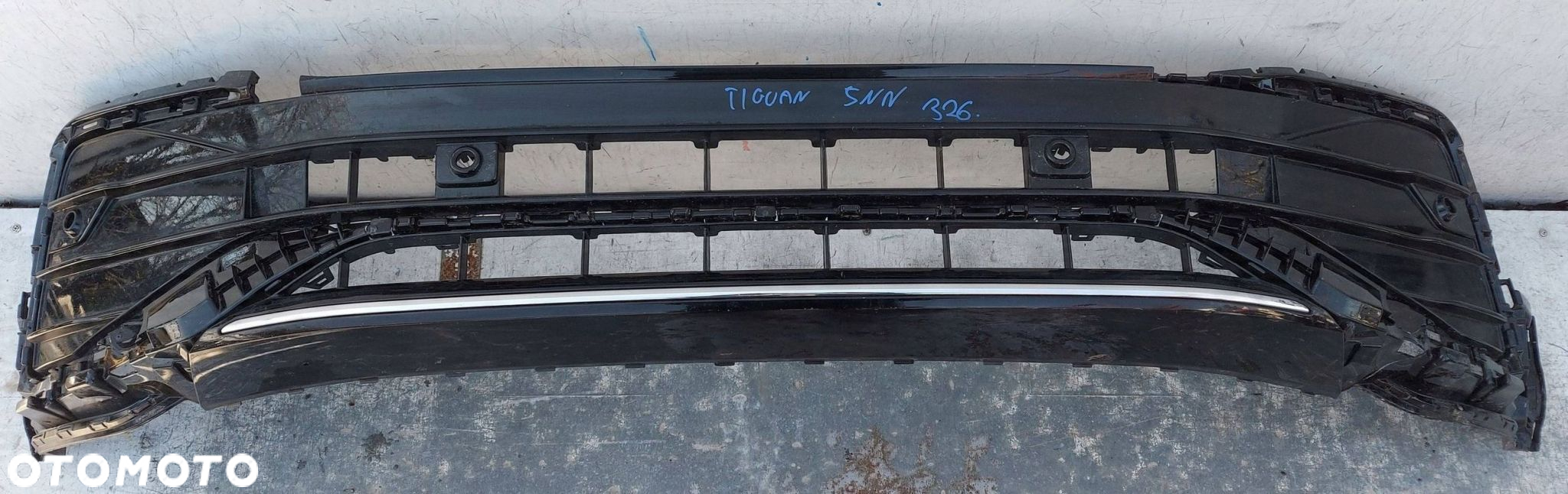 Volkswagen Tiguan Allspace Lift R-line spoiler zderzak przedni przód - 2