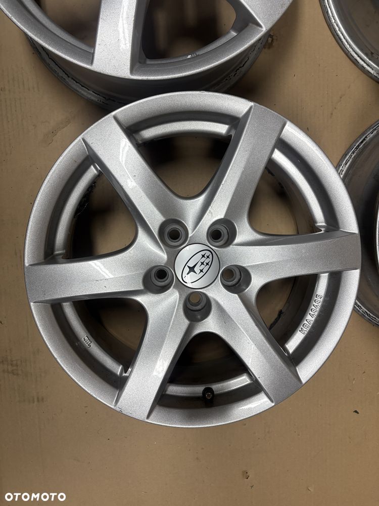 5x100 SUBARU 6,5Jx16 ET48 felgi aluminiowe 56,1 OUTBACK IMPREZA LEGACY - 5