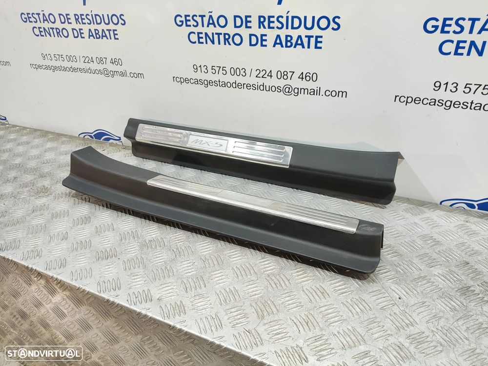 Soleiras Porta Embaladeiras Original Mazda MX 5 NC NE5168710 NE5168720 - 4