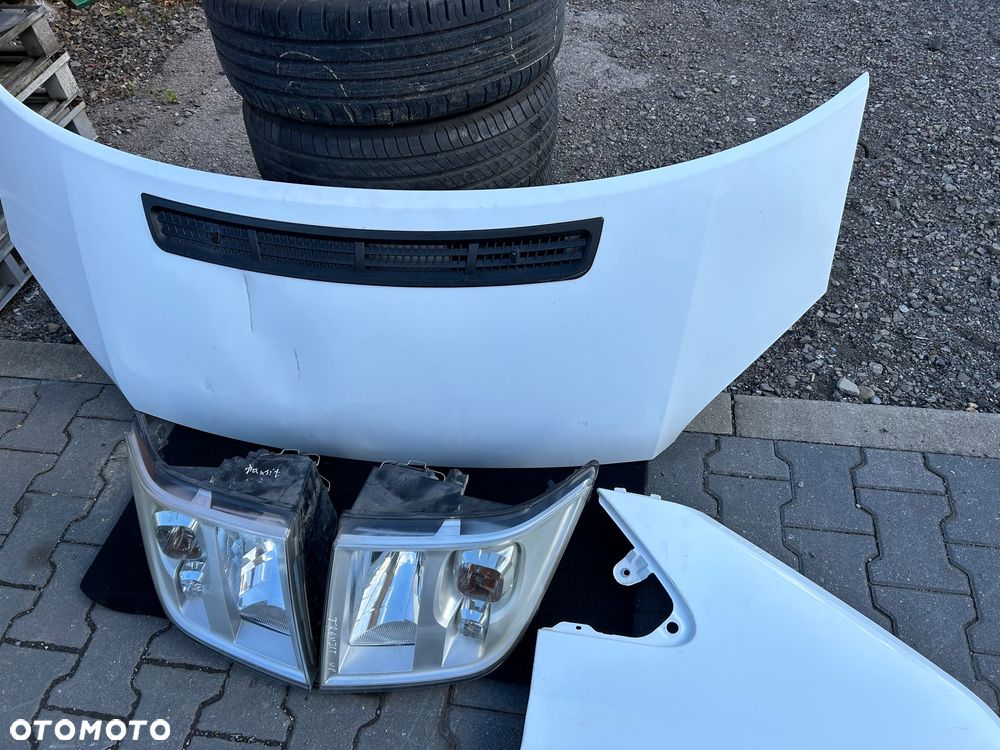 Ford Transit mk6 lift maska lampy błotnik pas przedni chłodnice wzmocnienie - 6