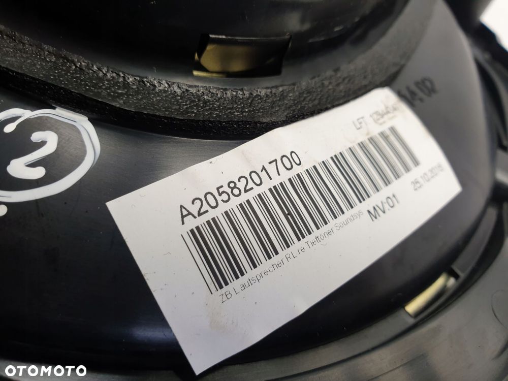 Mercedes A205 W205 PRAWY GŁOŚNIK DRZWI A2058201700 - 5