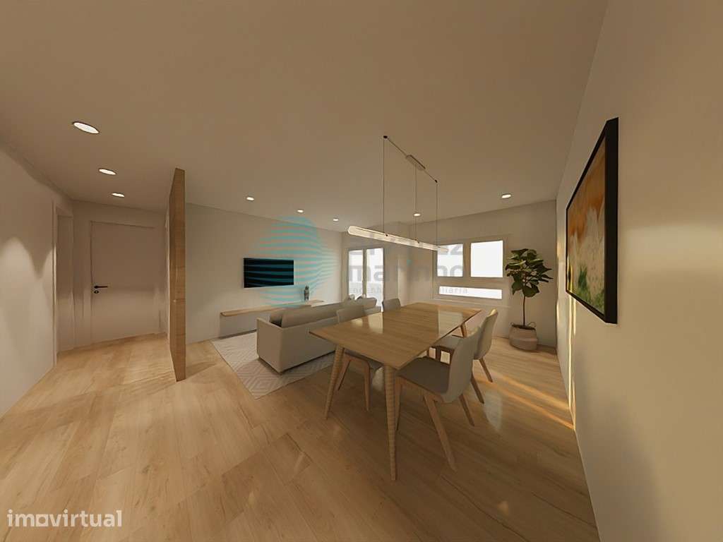 Apartamento T2+1 com Vista Mar, Garagem e Totalmente Remodelado - Grande imagem: 3/9