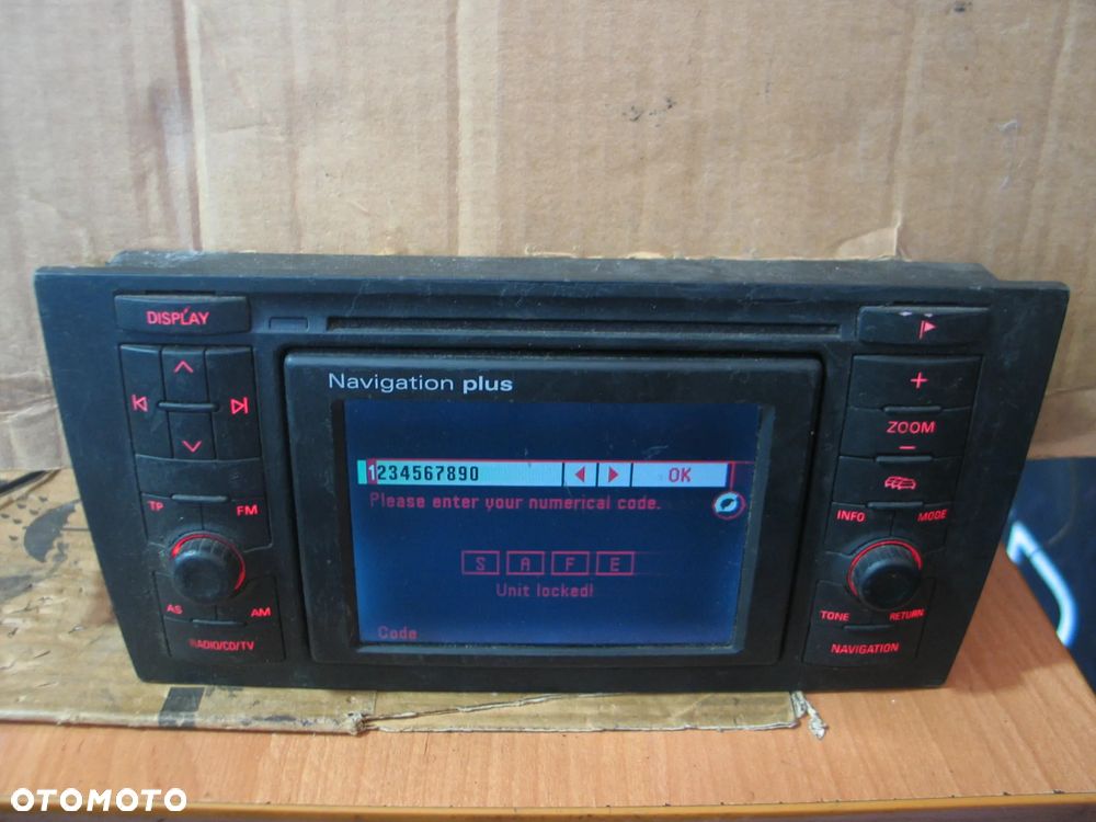 radio radioodtwarzacz nawigacja navi plus audi A6 C5 4B0035192K - 8