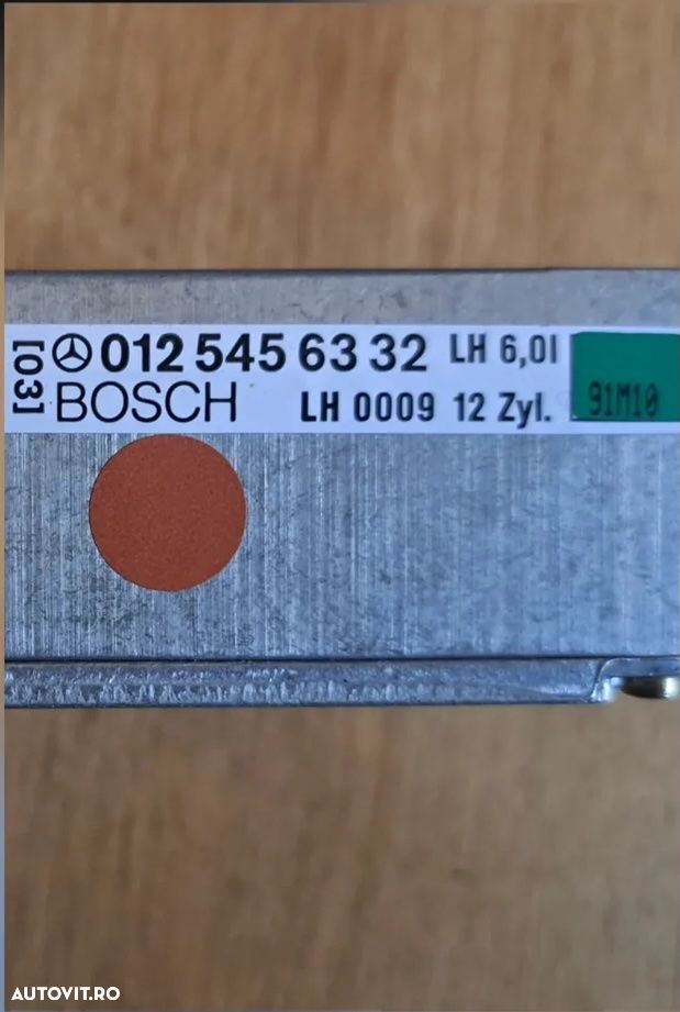 Calculator motor LH mercedes w140 cod:0125456332, A0125456332, cod bosch:0280001518 - 4