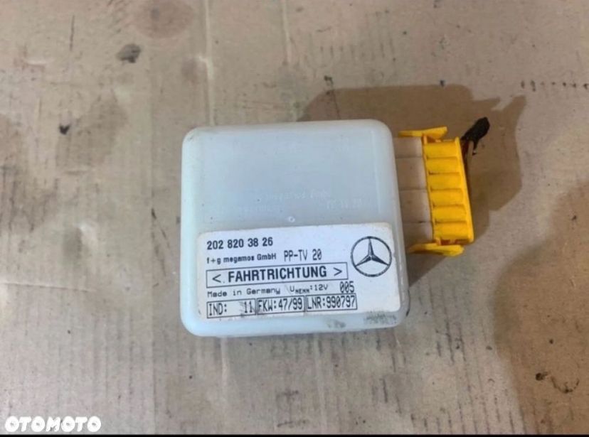 2028203826 Moduł sterownik alarmu mercedes s w220 - 1