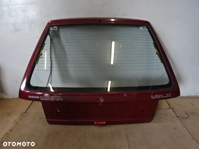 KLAPA POKRYWA SILNIKA NISSAN MICRA K10 HB 3D NR403 - 1