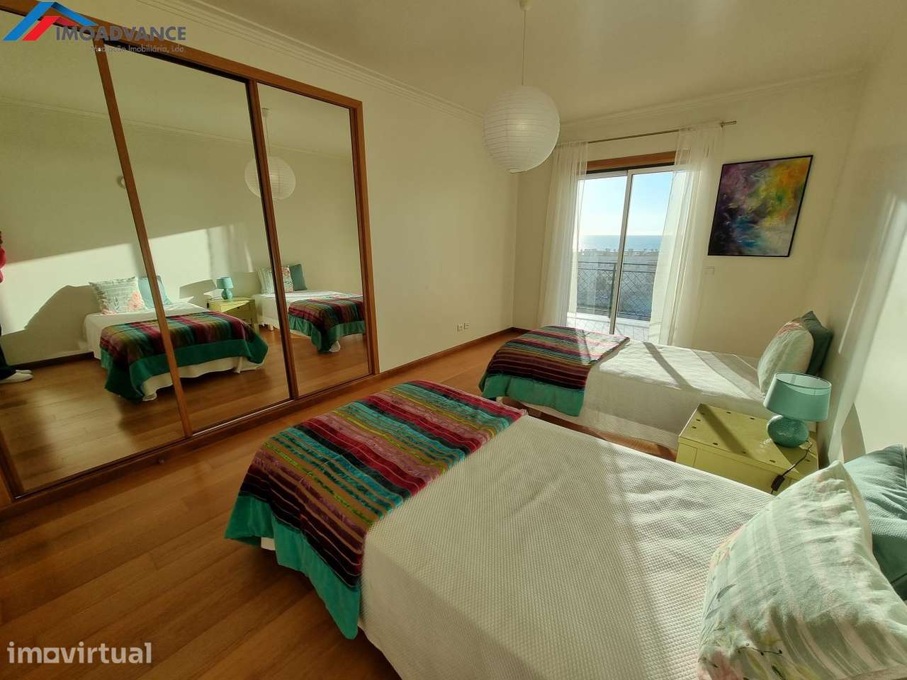 Apartamento T3 em Condominio Fechado com Piscina, vista Mar e Praia, e - Grande imagem: 2/43