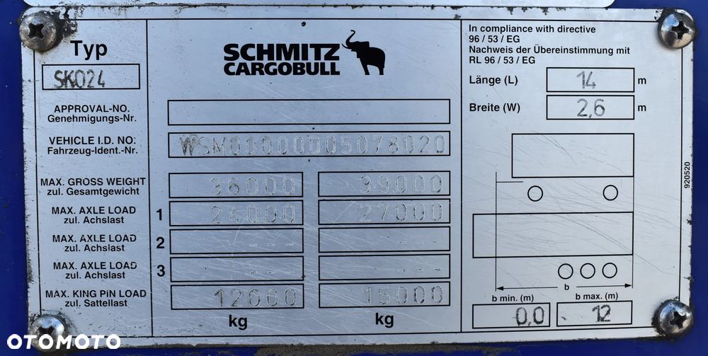 Schmitz Cargobull SKO - 9