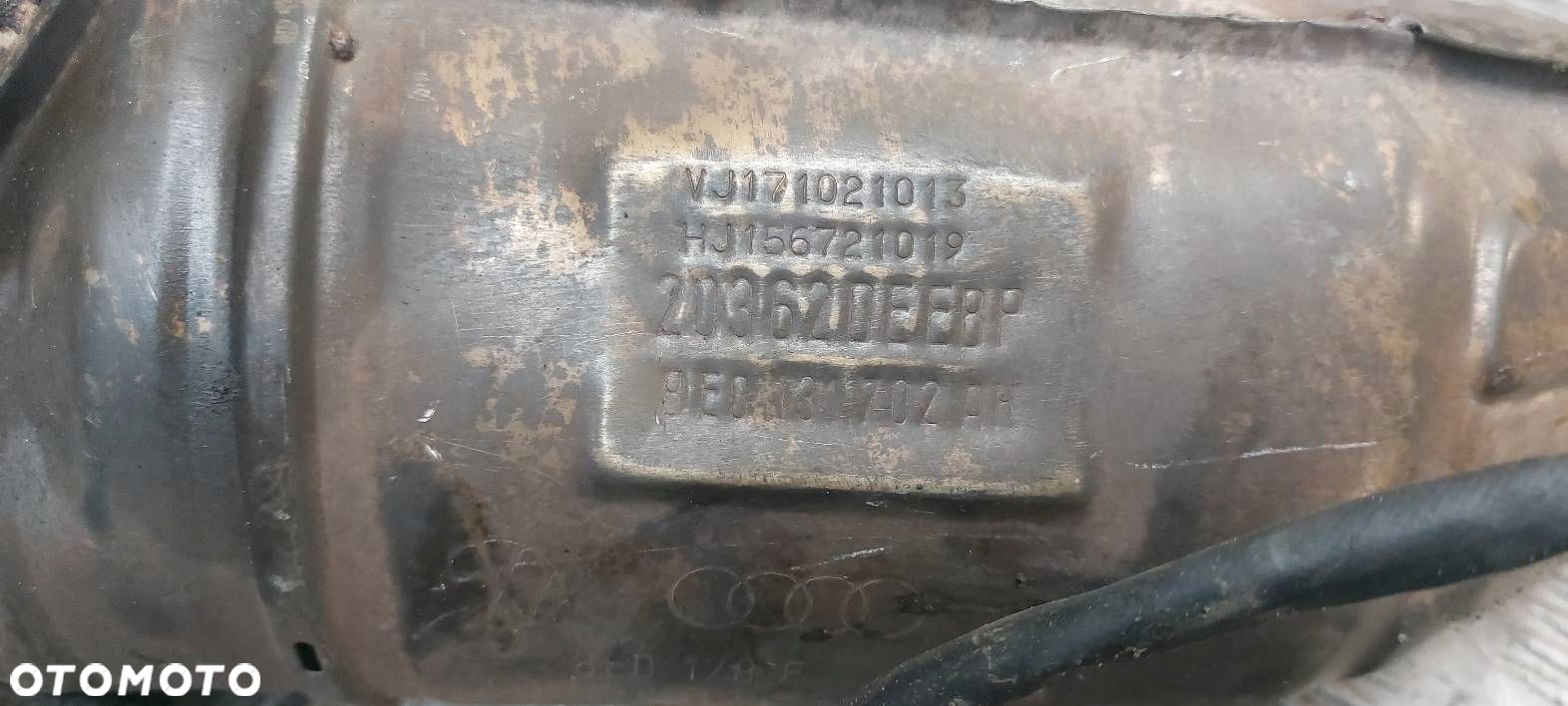 KATALIZATOR PUSTY + SONDY AUDI A4 B6 2.0 20V ALT - 5