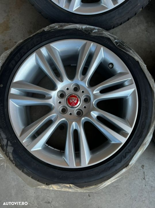 vand jante noi originale Jaguar pe 18” cu anvelope noi de vară - 3