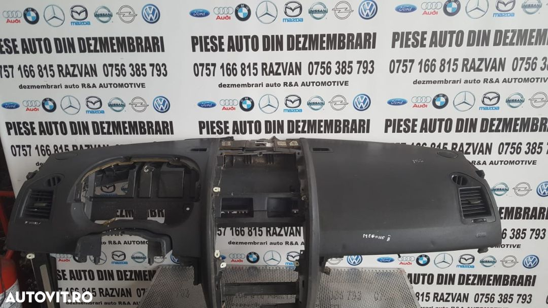 Plansa Bord Renault Megane 2 Volan Stanga Import Germania Livram Oriunde In Tara - 4