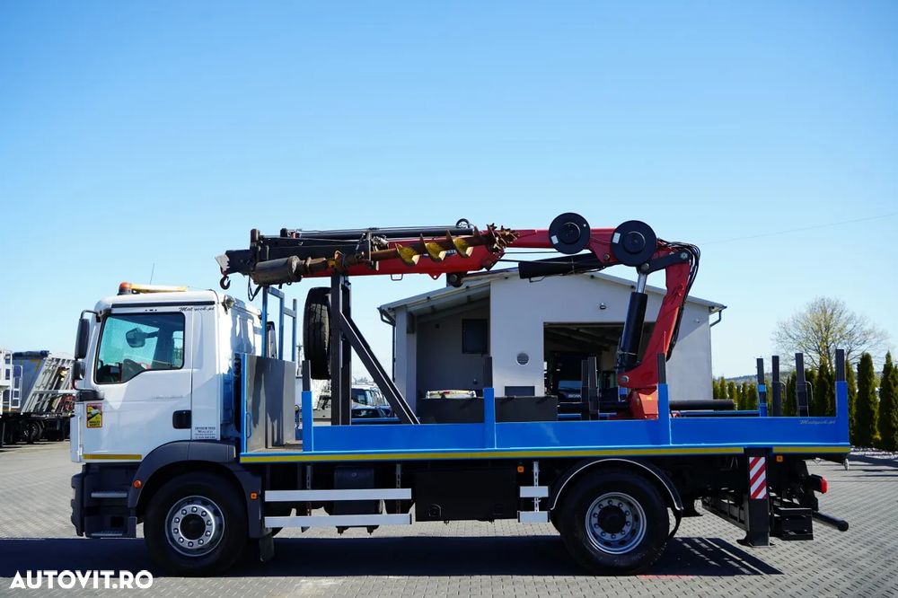 MAN TGM 15 .290 / HDS HC 190 + FORATOR 2 mb / FORMAT / RADIO CONTROL / EURO 6 / MANUAL / 2019 - 5