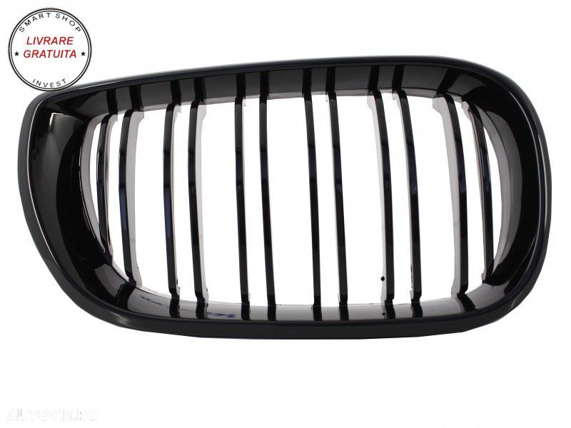 Grile Centrale BMW Seria 3 E46 Facelift (2001-2005) Negru Lucios M Design- livrare gratuita - 3