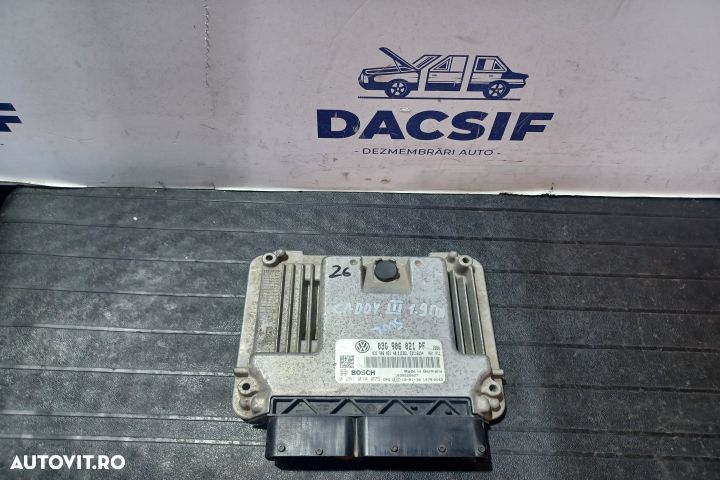 Calculator motor ECU 03G906021PF 0281014075 - 1.9 TDI 03G906021PF 028 - 1