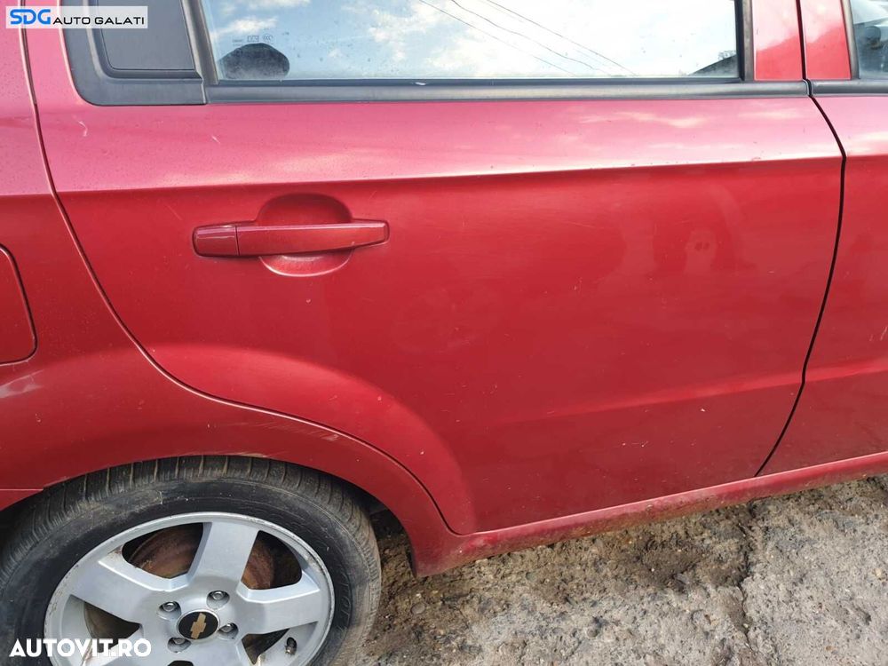 Usa Usi Portiera Portiere Dreapta Spate Dezechipata Chevrolet Aveo Kalos T250 2003 - 2011 [C6857] - 1