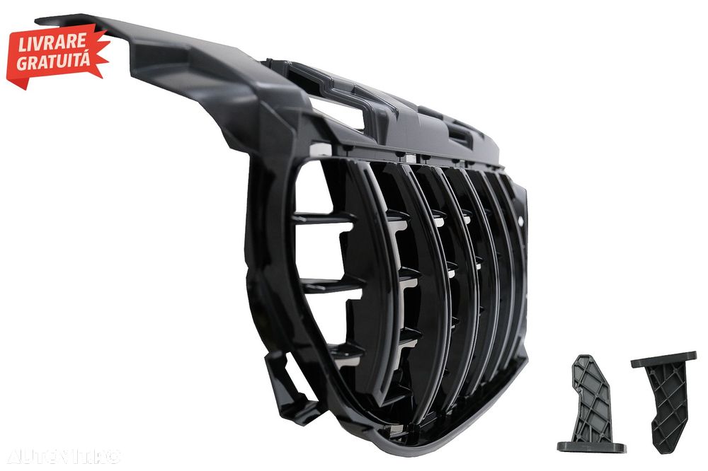 Grila Centrala Mercedes SLC-Class R172 Facelift (2016-2019) GT-R Panamericana Desi- livrare gratuita - 4