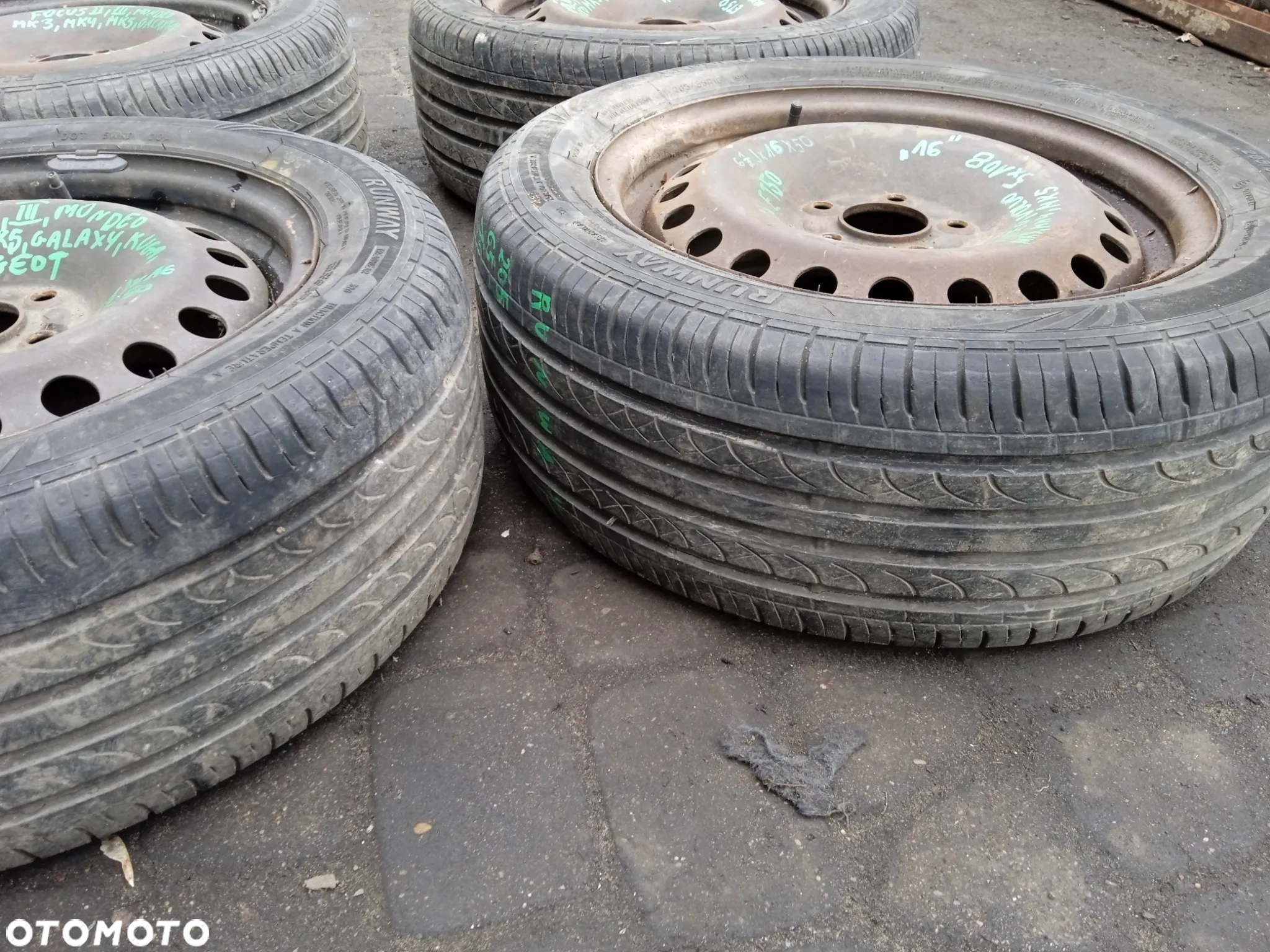 FELGA FORD MONDEO FOCUS GALAXY KUGA 16' ET 50 5x108 - 4