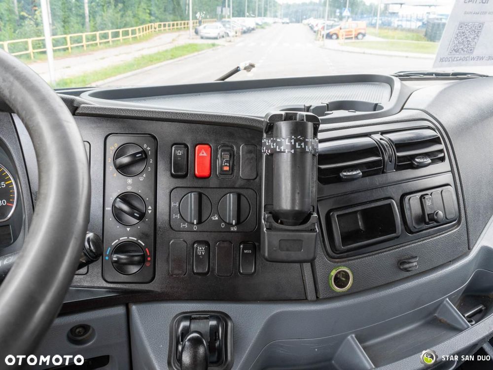Mercedes-Benz AXOR 1833 4x4 HIAB 166 HDS Żuraw Wywrotka Chwytak - 18