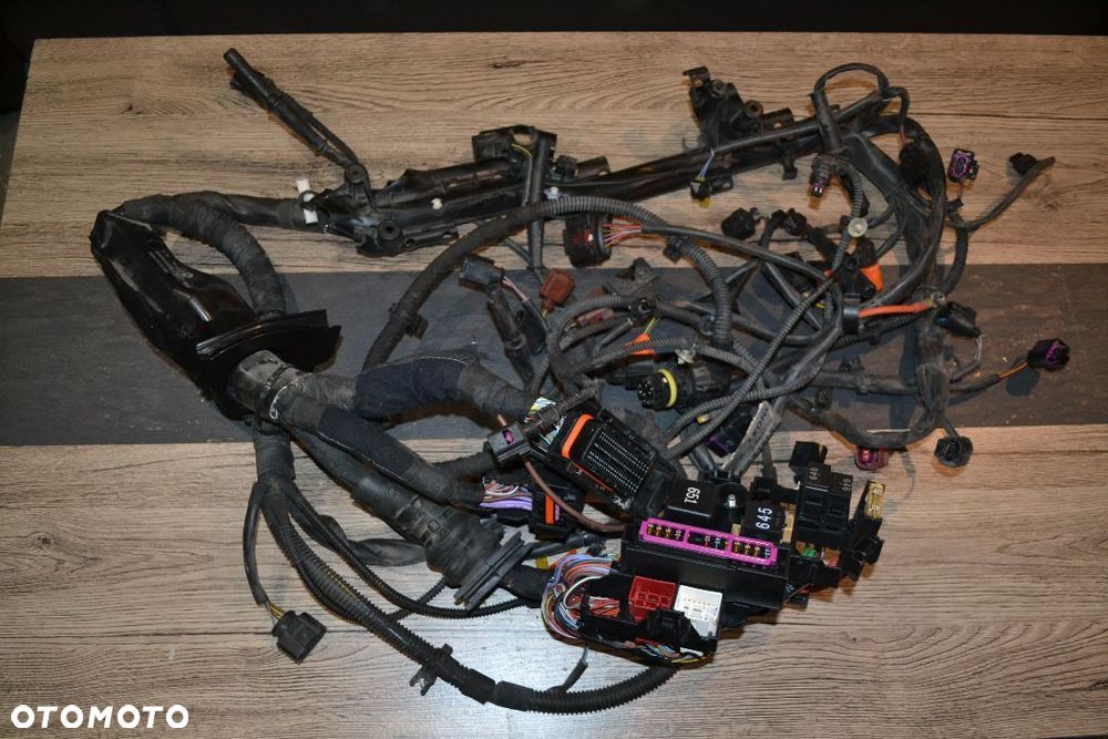 AUDI A6 C7 A7 3,0 TDI CLA AUTOMAT QUATTRO WIĄZKA INSTALACJA SILNIKA 4G1971072GF - 1