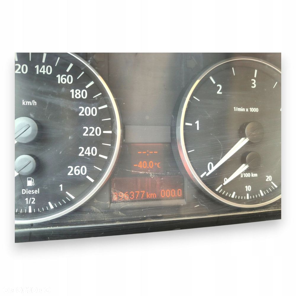LICZNIK ZEGARY 9110205-03 BMW E90 E91 E92 2.0 D Diesel 396 337km europa - 7