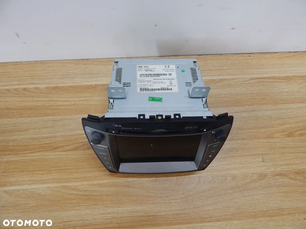 Radio nawigacja tuner daszek osłona subwoofer antena płetwa Hyundai ix35 IX35 09-15 LIFT  Łuków części - 11