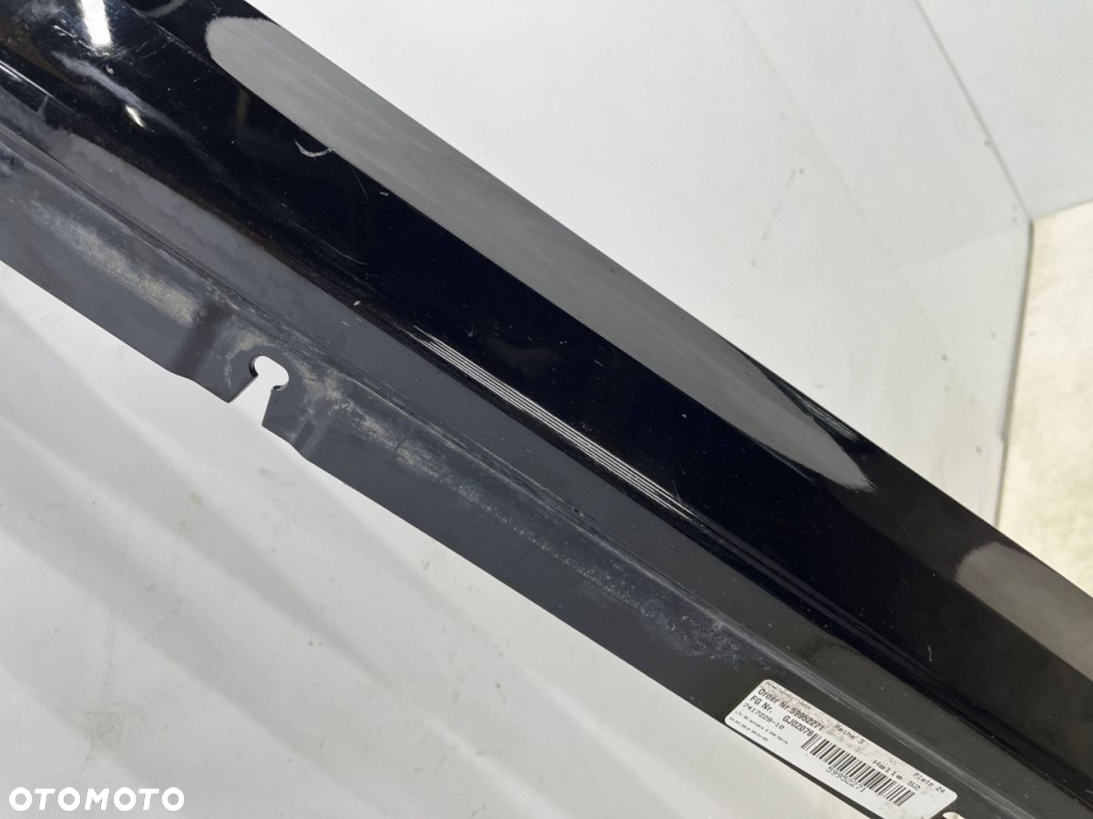 Nakładka progu BMW G30 sedan G31 kombi 17-24r. prawa listwa progowa zewnętrzna Schwarz 2 7387338 - 9