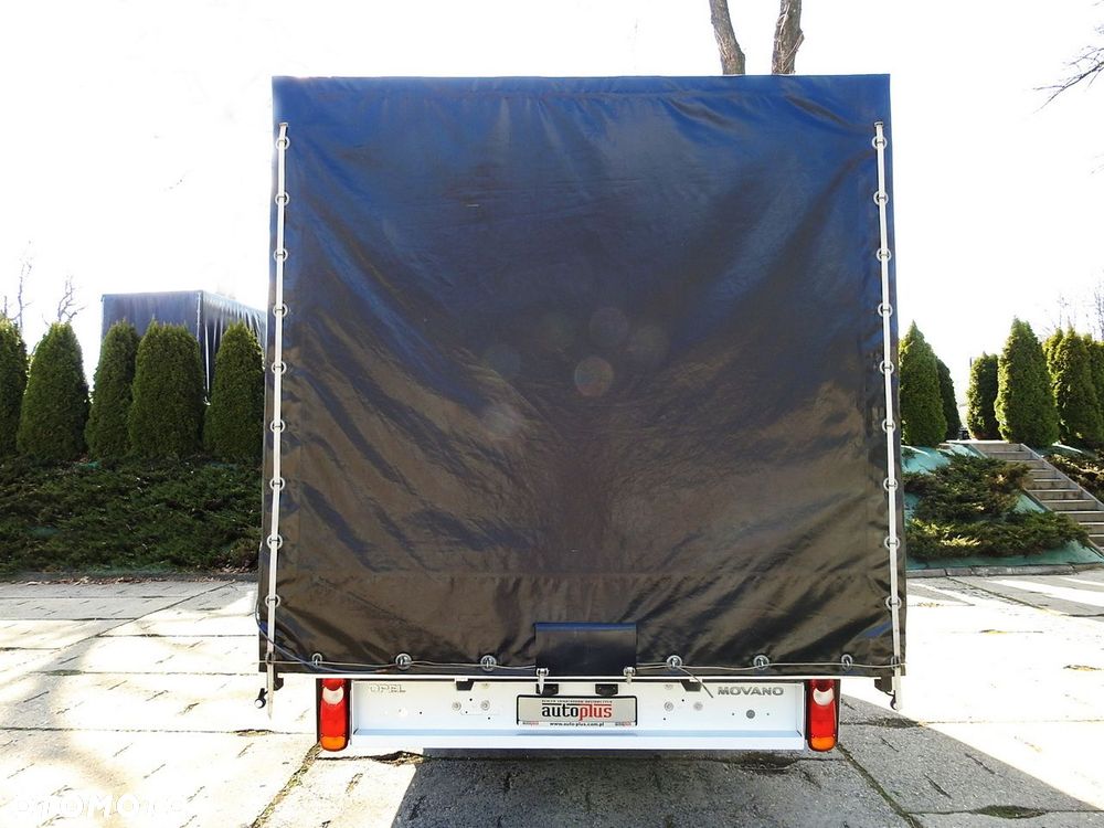 Opel MOVANO PLANDEKA 10 PALET WEBASTO TEMPOMAT KLIMATYZACJA LEDY PNEUMATYKA  165KM - 12